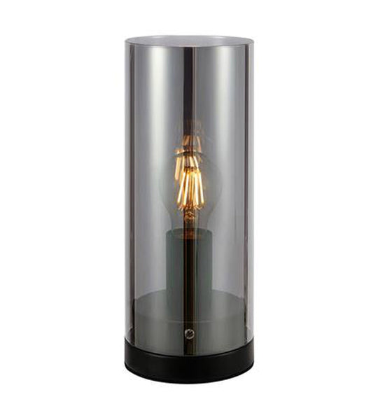 Post bordlampe 12 - Svart/Røykfarget-Bordlamper-Marksløjd-Svart / Røyk-Mrk-108734-Lightup.no