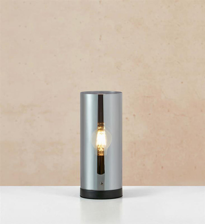 Post bordlampe 12 - Svart/Røykfarget-Bordlamper-Marksløjd-Svart / Røyk-Mrk-108734-Lightup.no