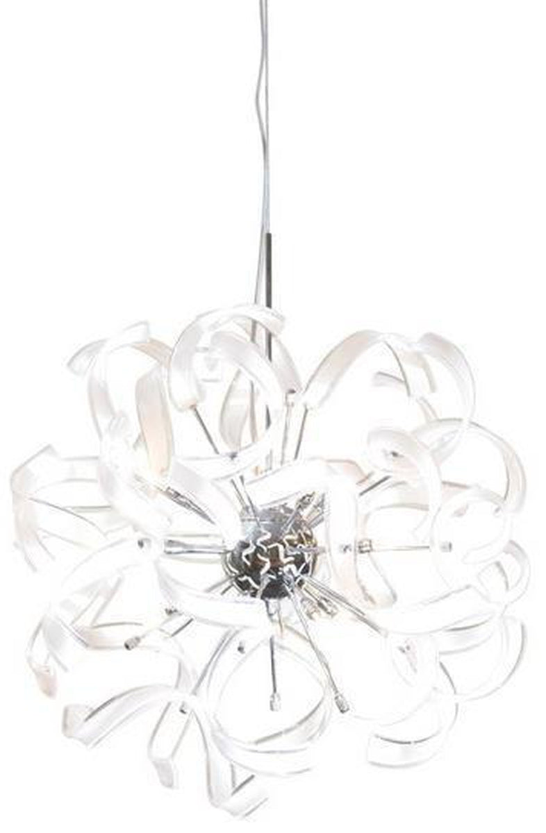 Potenza lysekrone 25 krom-Lysekroner-NorDesign-Krom-024462501-Lightup.no