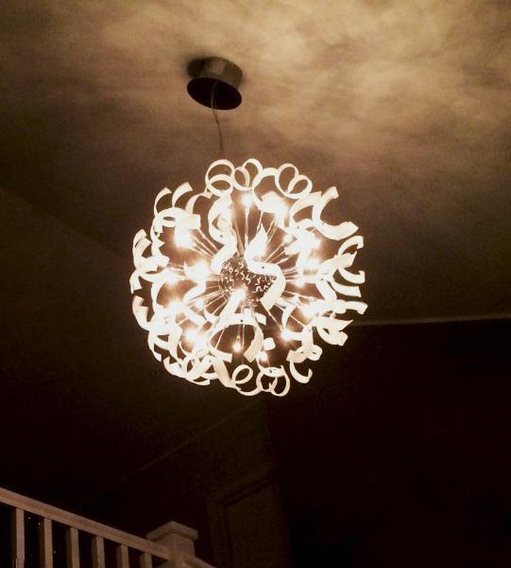 Potenza lysekrone 25 krom-Lysekroner-NorDesign-Krom-024462501-Lightup.no