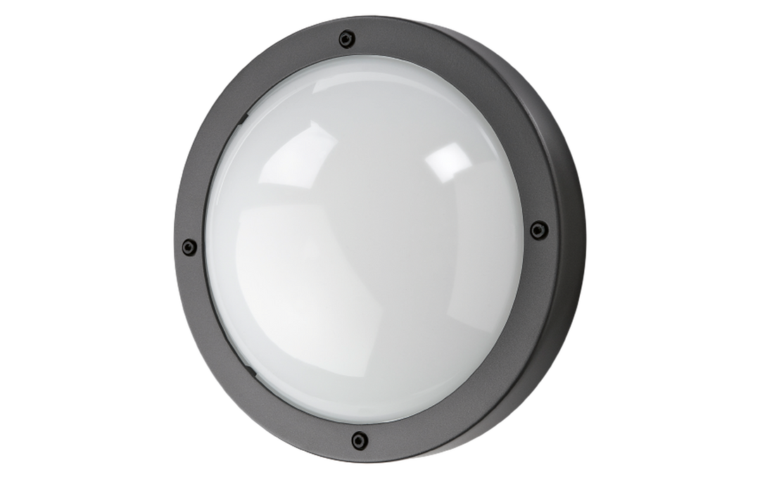 Primo vegg/taklampe E27 IP65-Utebelysning vegg veggskjold-Sg Armaturen As-Grafitt-3101555-Lightup.no