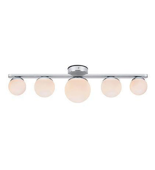 Puro tak/vegglampe IP44 - Krom/opal - Krom / Opal-Taklamper-Marksløjd-Krom / Opal-Mrk-108066-Lightup.no