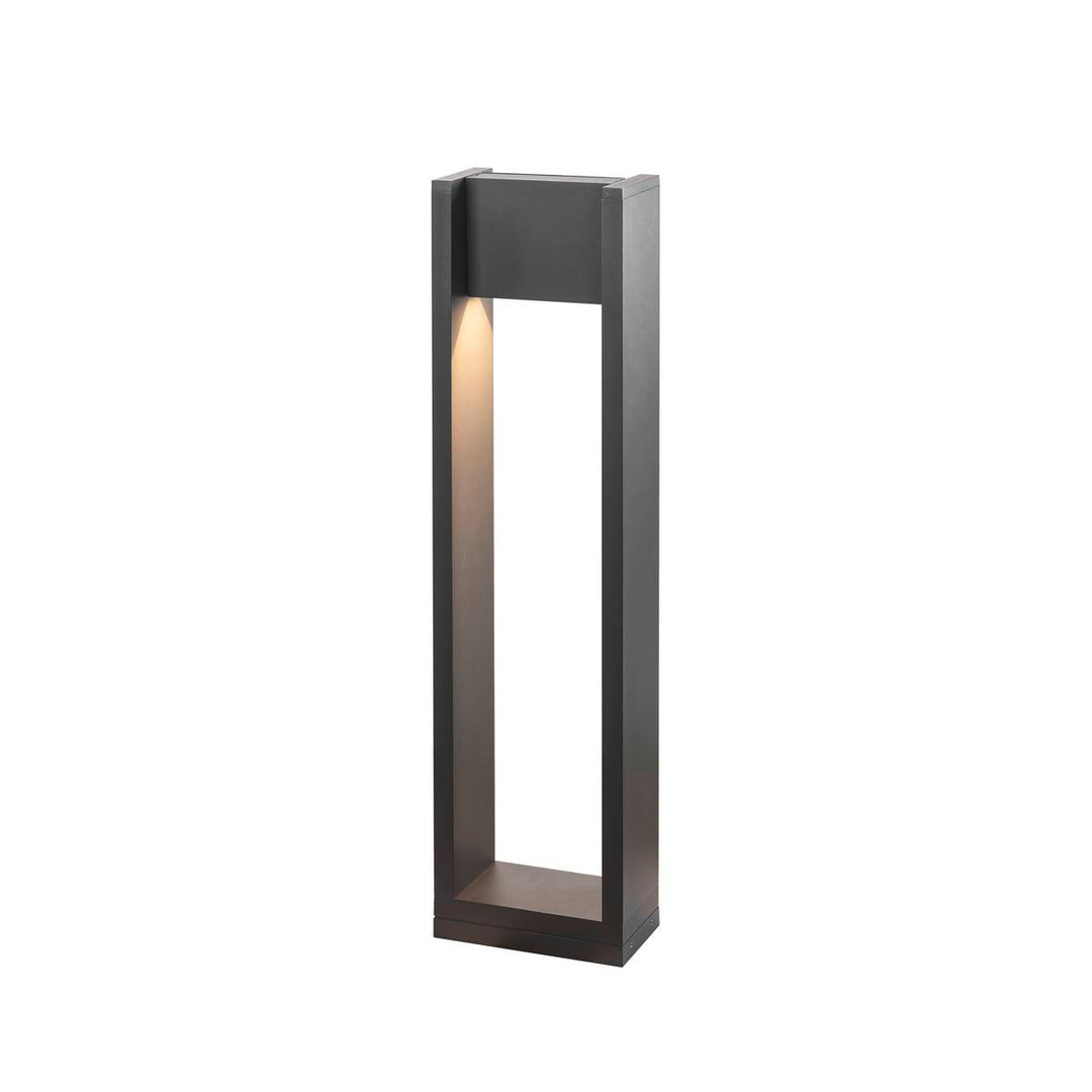 Quad pullert 90 cm IP65 3000 Kelvin 18W-Utebelysning pullert-Slv-Antrasitt-slv-1003001-Lightup.no