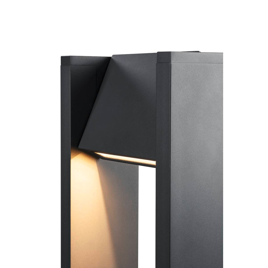 Quad pullert 90 cm IP65 3000 Kelvin 18W-Utebelysning pullert-Slv-Antrasitt-slv-1003001-Lightup.no