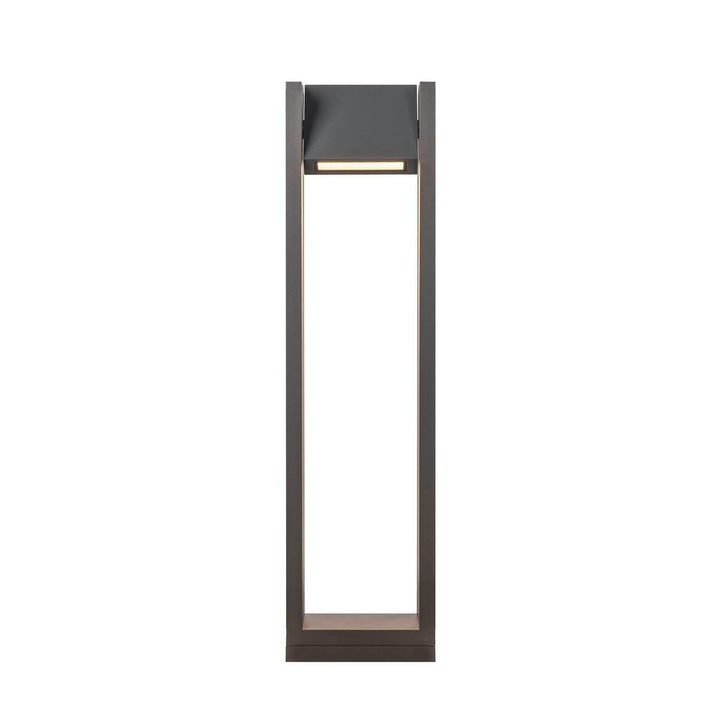 Quad pullert 90 cm IP65 3000 Kelvin 18W-Utebelysning pullert-Slv-Antrasitt-slv-1003001-Lightup.no