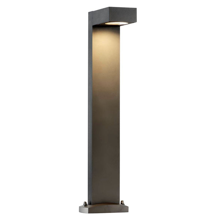 Quadrasyl pullert 75 cm IP44-Utebelysning pullert-Slv-Antrasitt-slv-232295-Lightup.no