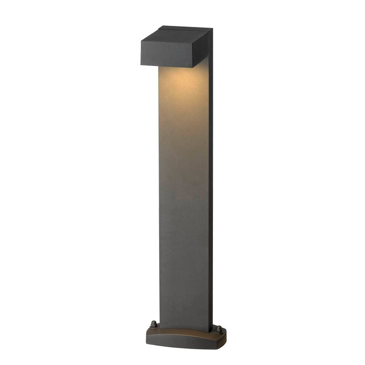 Quadrasyl pullert 75 cm IP44-Utebelysning pullert-Slv-Antrasitt-slv-232295-Lightup.no
