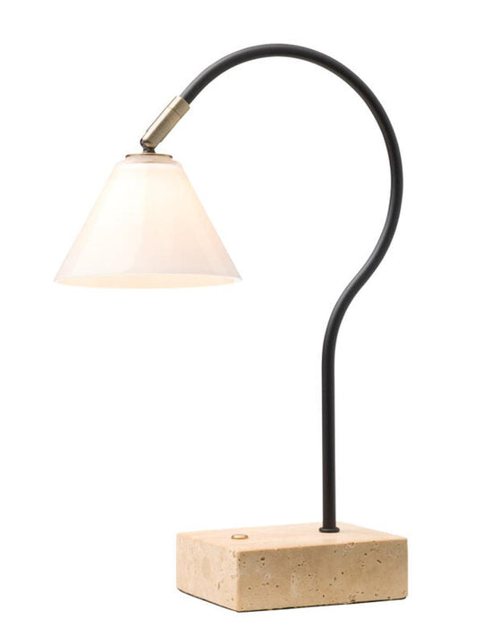 Question portabel oppladbar bordlampe-Bordlamper-Halo Designs-Svart-5705639801350-Lightup.no