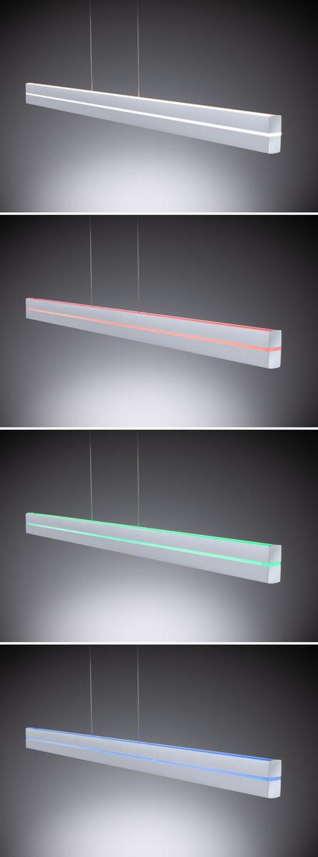 Raiko takpendel 19/6W 2700-6500 Kelvin RGB med fjernkontroll-Takpendler-Paulmann-Svart-PL-78474-Lightup.no