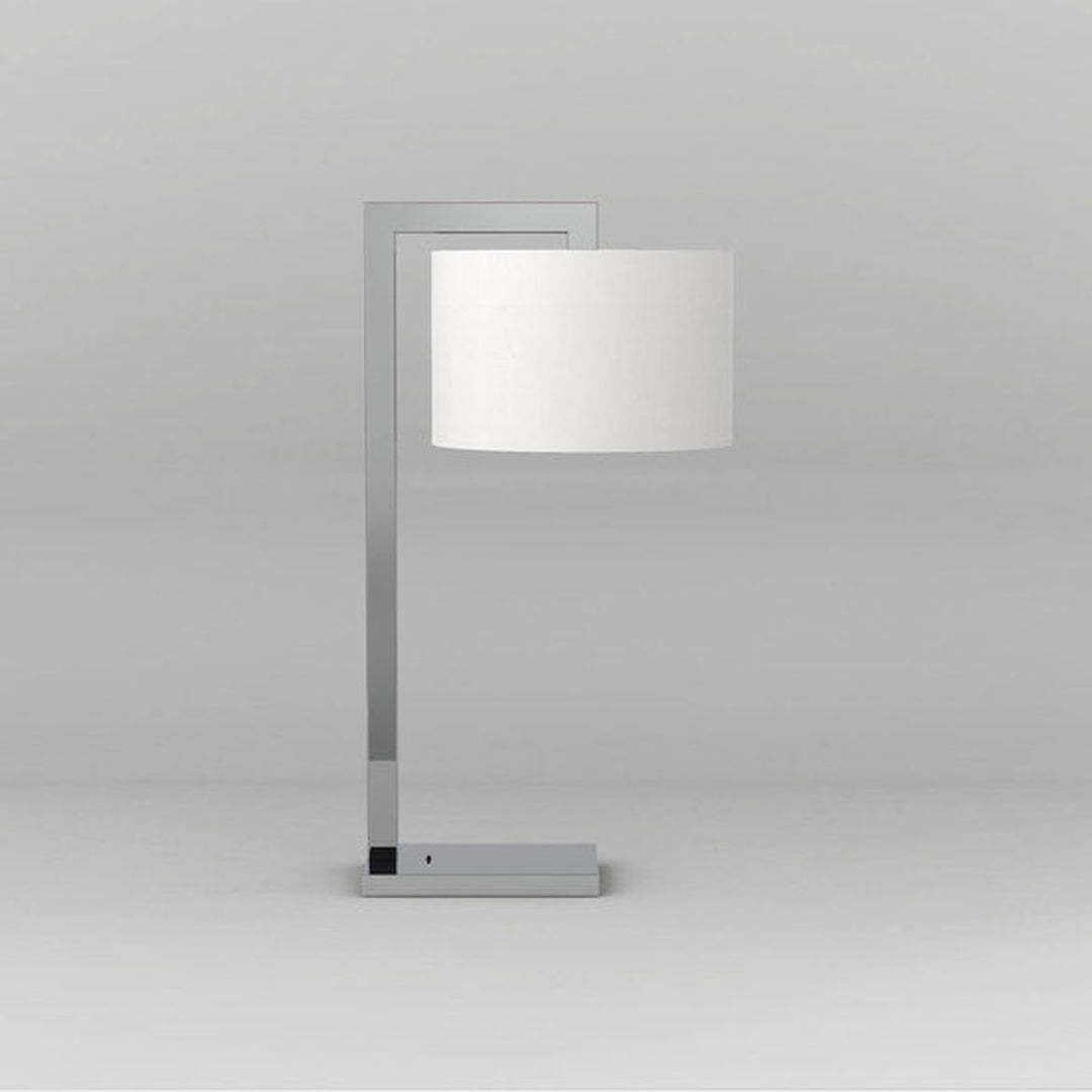 Ravello bordlampe-Bordlamper-Astro Lighting-Krom / Hvit-Asg__1222007+5016007-Lightup.no