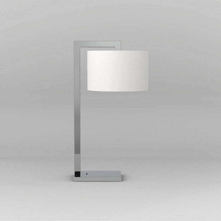 Ravello bordlampe-Bordlamper-Astro Lighting-Krom / Hvit-Asg__1222007+5016007-Lightup.no