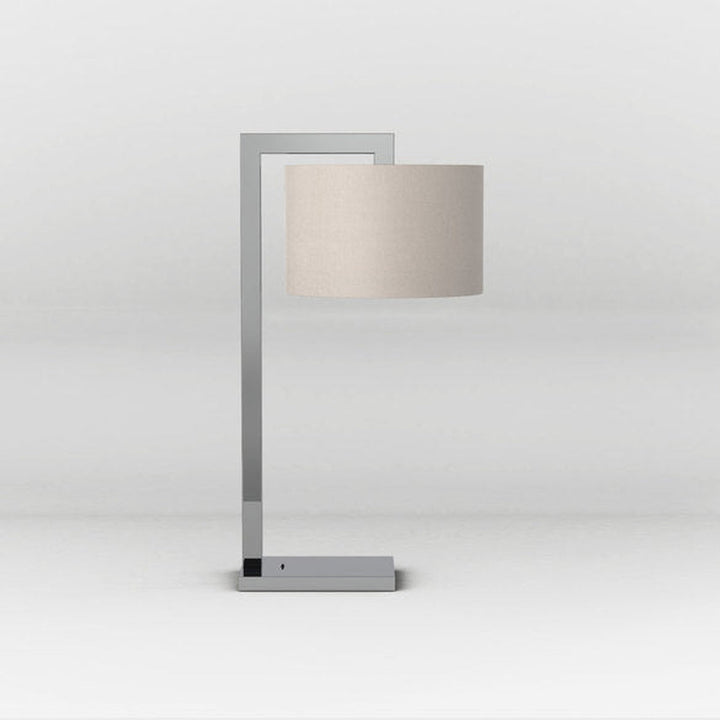 Ravello bordlampe-Bordlamper-Astro Lighting-Krom / Putty-Asg__1222007+5016019-Lightup.no