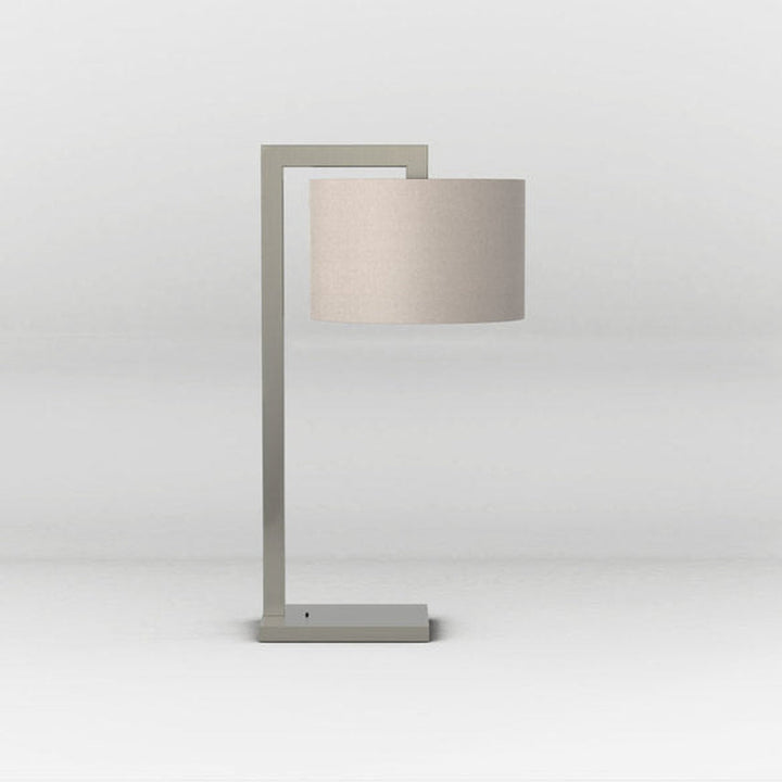 Ravello bordlampe-Bordlamper-Astro Lighting-Nikkel / Putty-Asg__1222008+5016019-Lightup.no