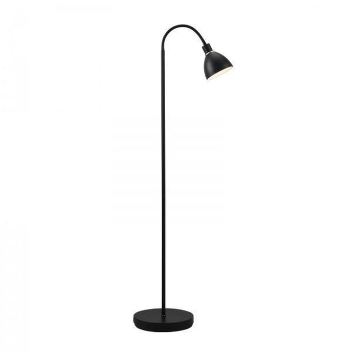 Ray Enkel gulvlampe-Gulvlamper-Nordlux-Svart-63214003-Lightup.no