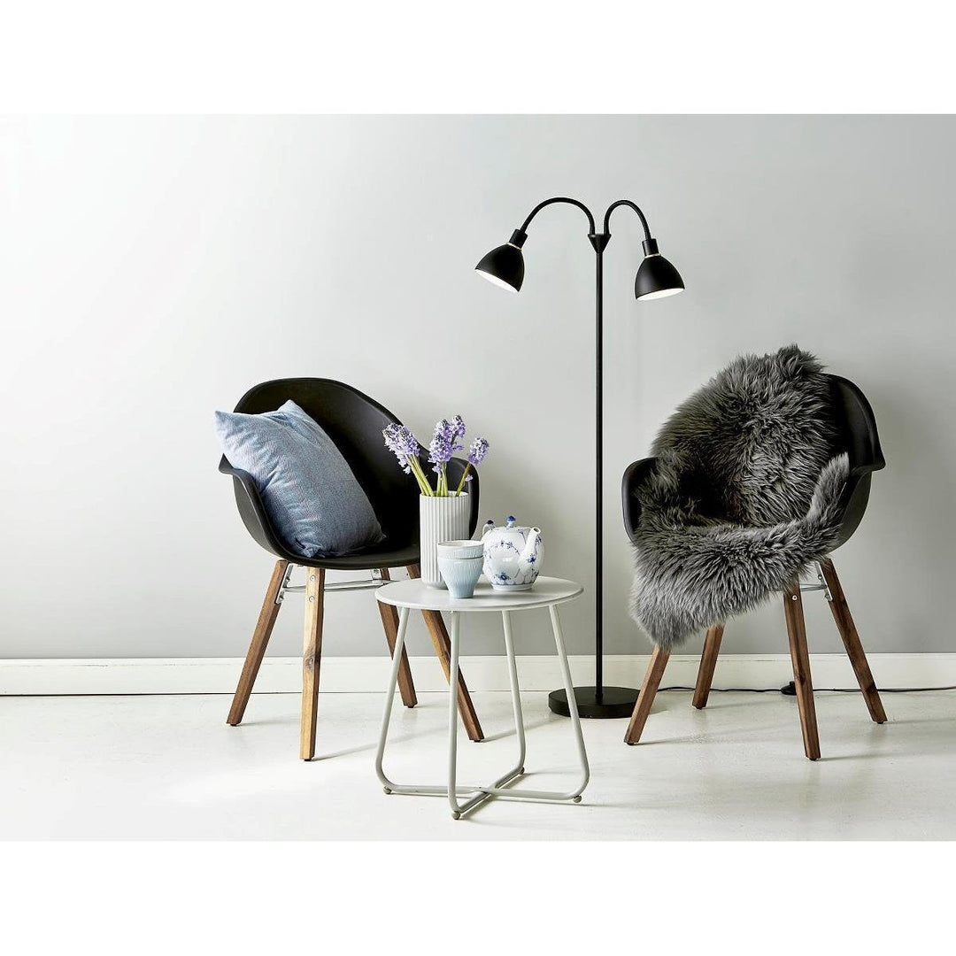 Ray duo gulvlampe-Gulvlamper-Nordlux-Svart-63224003-Lightup.no