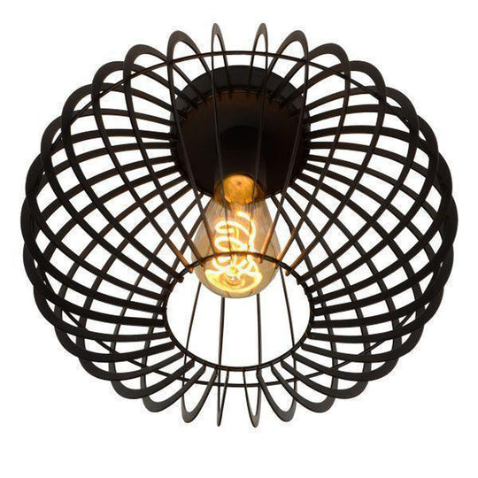 Reda taklampe 32 cm - Svart-Taklamper-Lucide-Svart-LC78199/01/30-Lightup.no