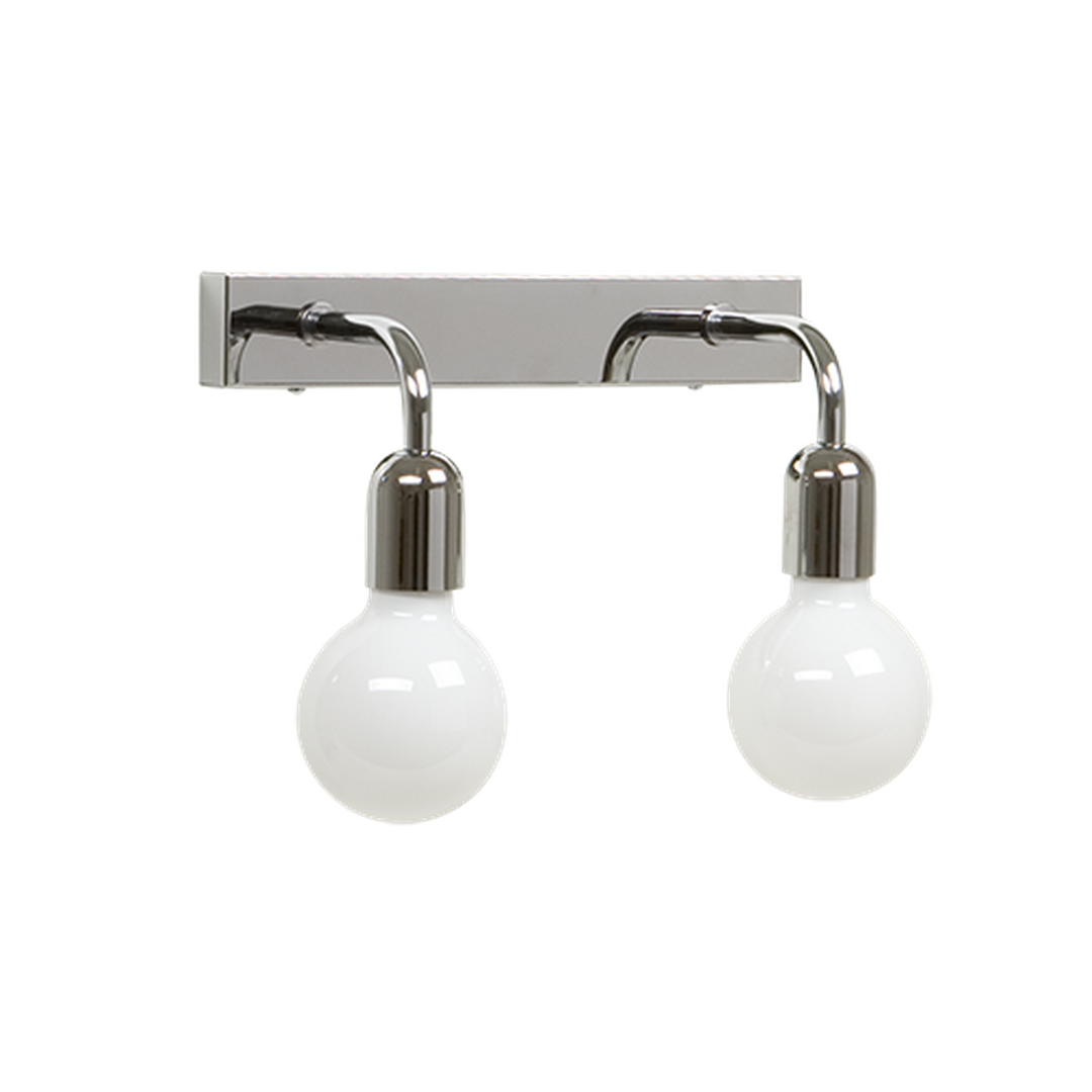 Regal dobbel vegglampe IP44 E27-Baderomsbelysning vegglamper-Belid-Svart-560607-Lightup.no