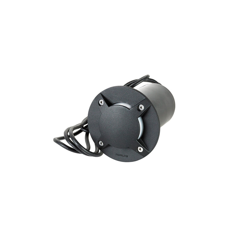Rena 1631 uplight rund IP68 5,5W-Utebelysning uplight-Norlys-Svart-3110047-Lightup.no