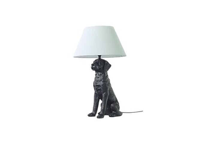 Retriver bordlampe-Bordlamper-Aneta Lighting-Svart / Hvit-28090-15-00-Lightup.no