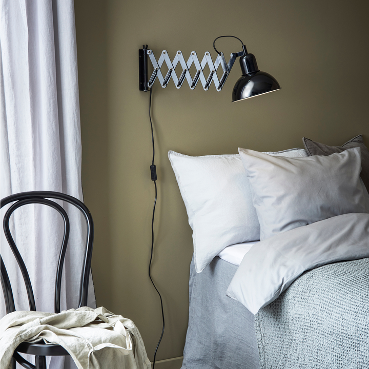 Riggs vegglampe-Vegglamper-Marksløjd-Svart-Mrk-108105-Lightup.no