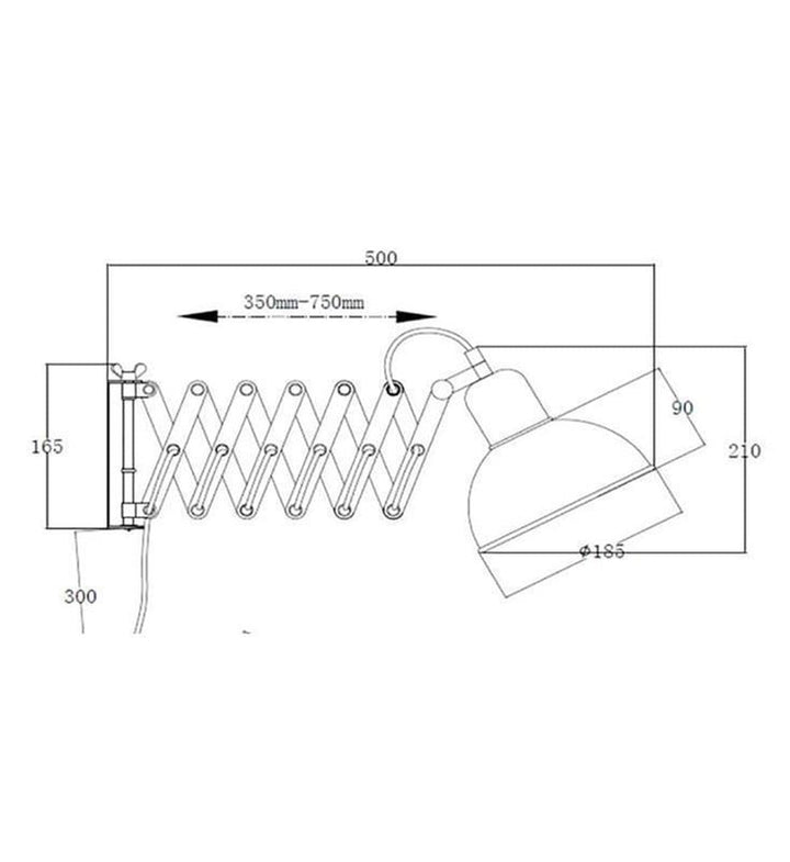 Riggs vegglampe-Vegglamper-Marksløjd-Svart-Mrk-108105-Lightup.no