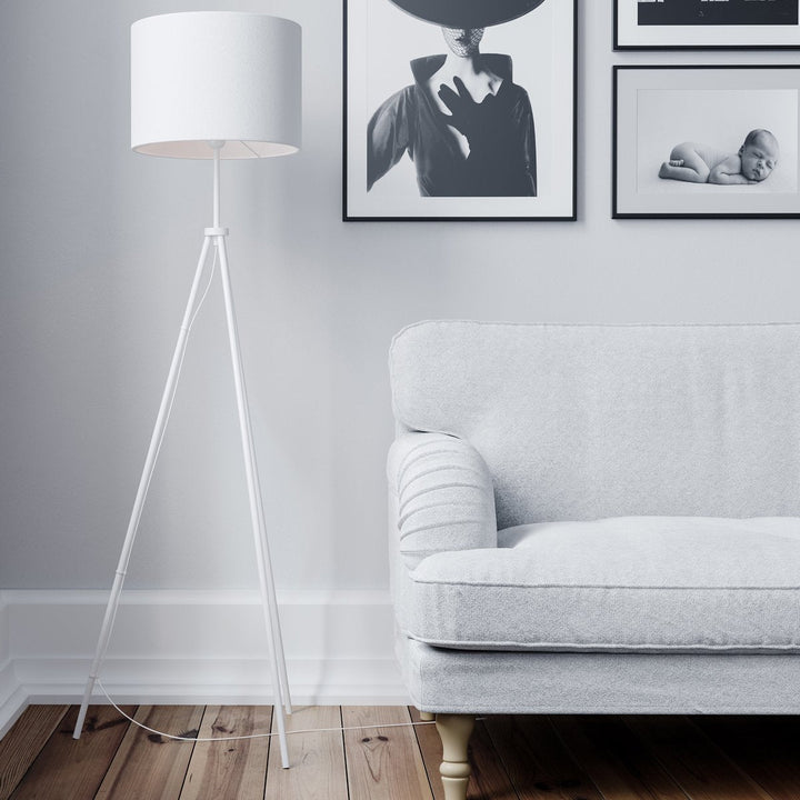 Rina gulvlampe-Gulvlamper-By Rydens-Hvit-Brs-4100700-5000-Lightup.no