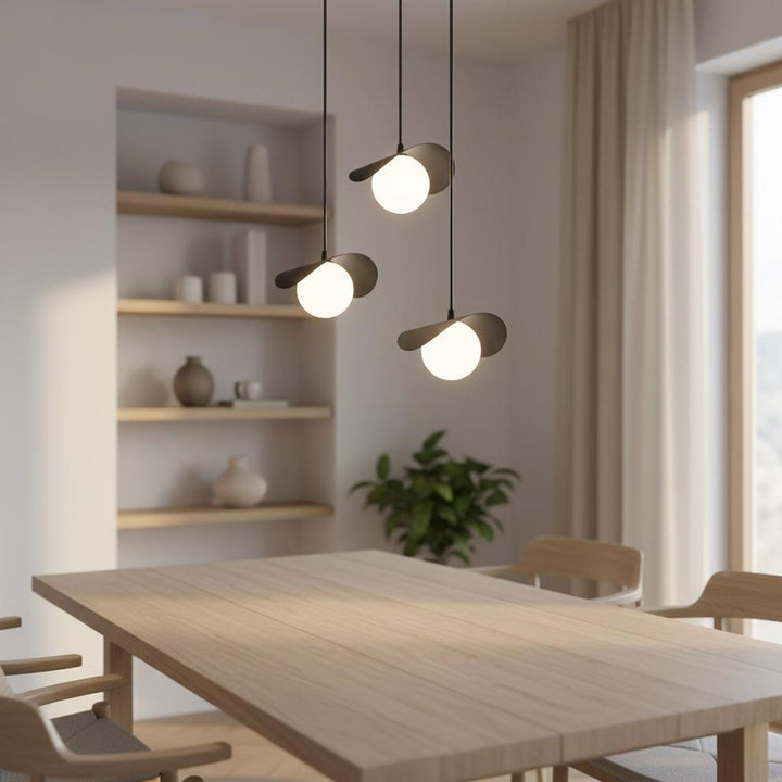 Ritual takpendel 3-lys-Takpendler-Emibig-Svart-1490/3PREM-Lightup.no