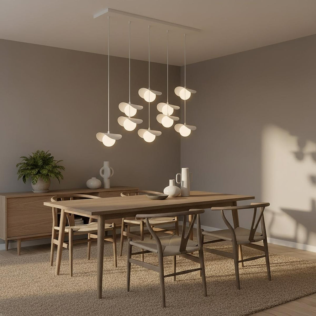 Ritual takpendel 9-lys-Takpendler-Emibig-Svart-1490/9-Lightup.no