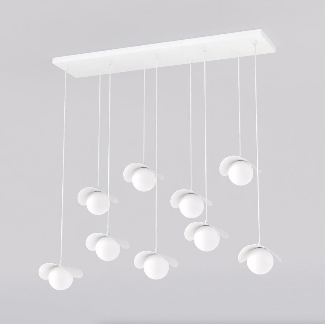 Ritual takpendel 9-lys-Takpendler-Emibig-Hvit-1584/9-Lightup.no