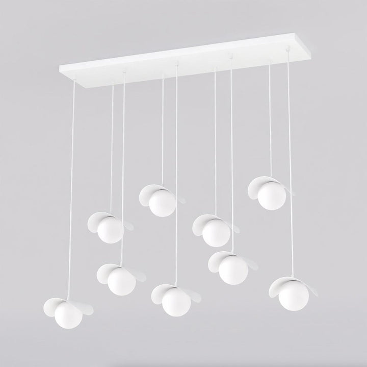 Ritual takpendel 9-lys-Takpendler-Emibig-Hvit-1584/9-Lightup.no