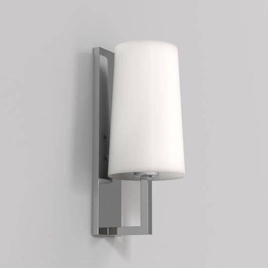 Riva 350 vegglampe baderom IP44 med glass skjerm-Baderomsbelysning vegglamper-Astro Lighting-Bronse / Opal-Asg__1214010+5018007-Lightup.no