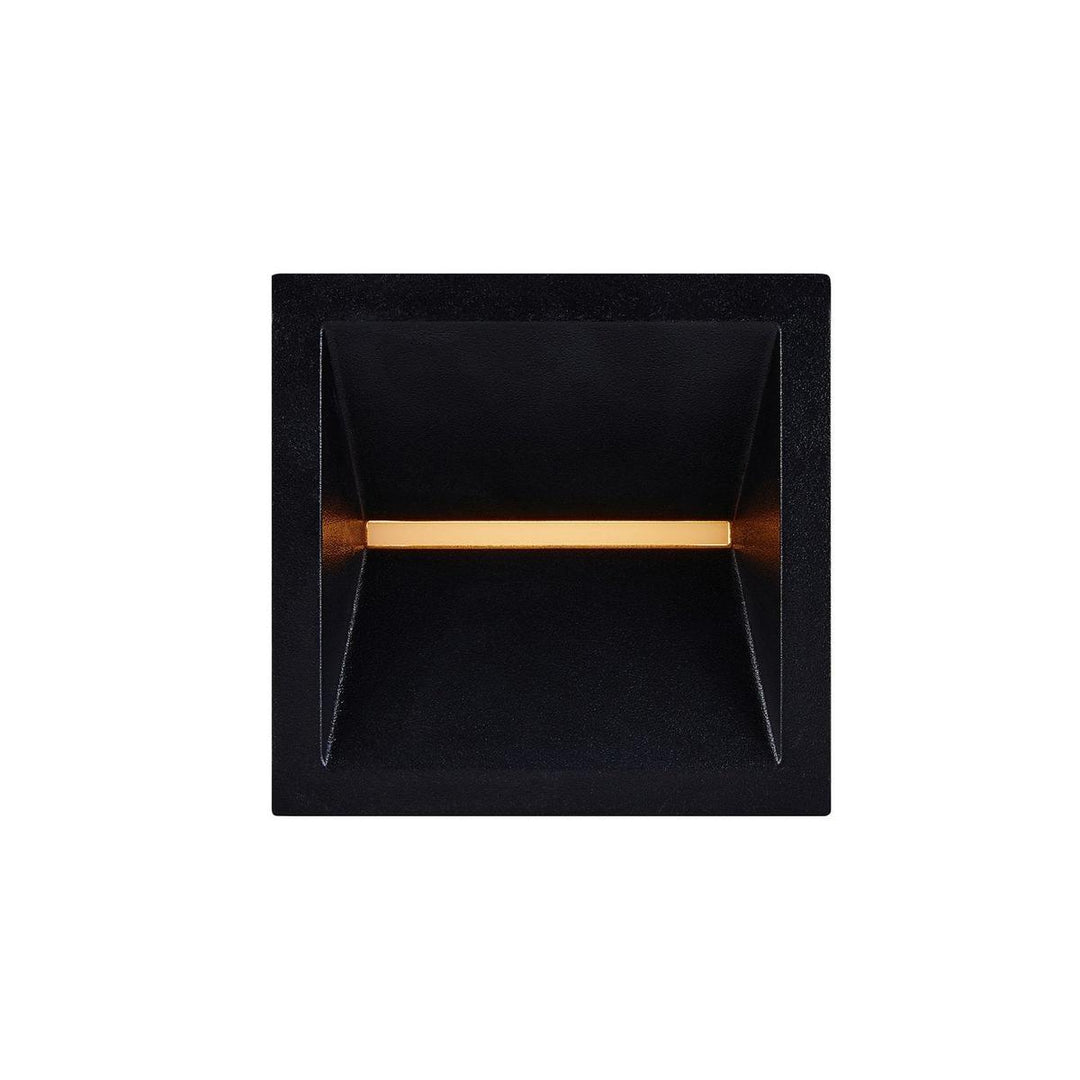 Rivo vegglampe utendørs IP54 8W 3000 Kelvin-Utebelysning vegg opp og ned-Nordlux-Svart-2518321003-Lightup.no