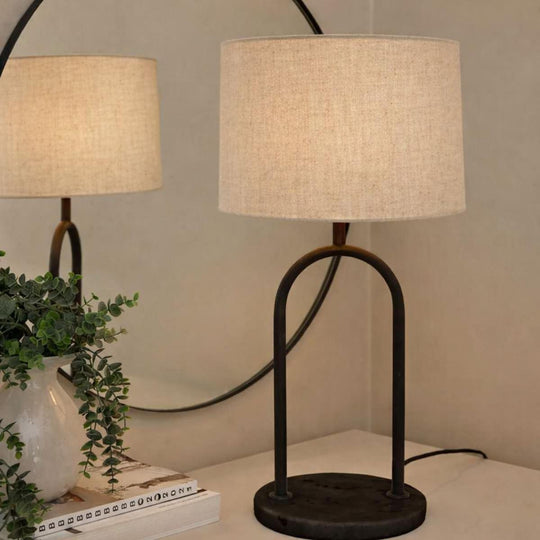 Rock bordlampe H45-Bordlamper-Lightup.no-Svart / Opal-5714198007110+9400000149-Lightup.no