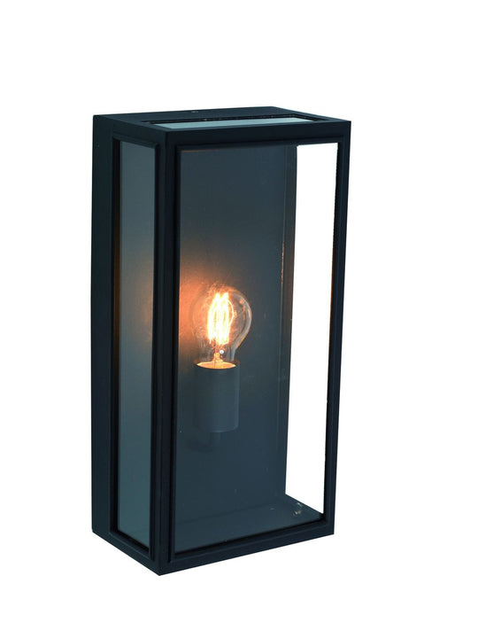 Roma vegglampe singel-Utebelysning vegg veggskjold-Eglo-Svart-3100000868-Lightup.no