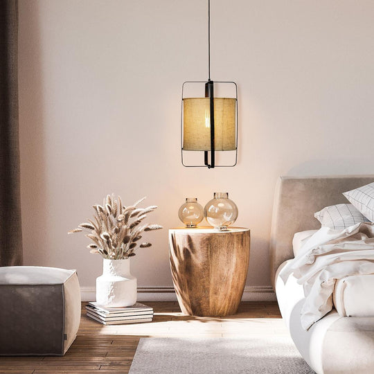Ronda takpendel-Takpendler-Aneta Lighting-Svart/Natur-15322-15-02-Lightup.no