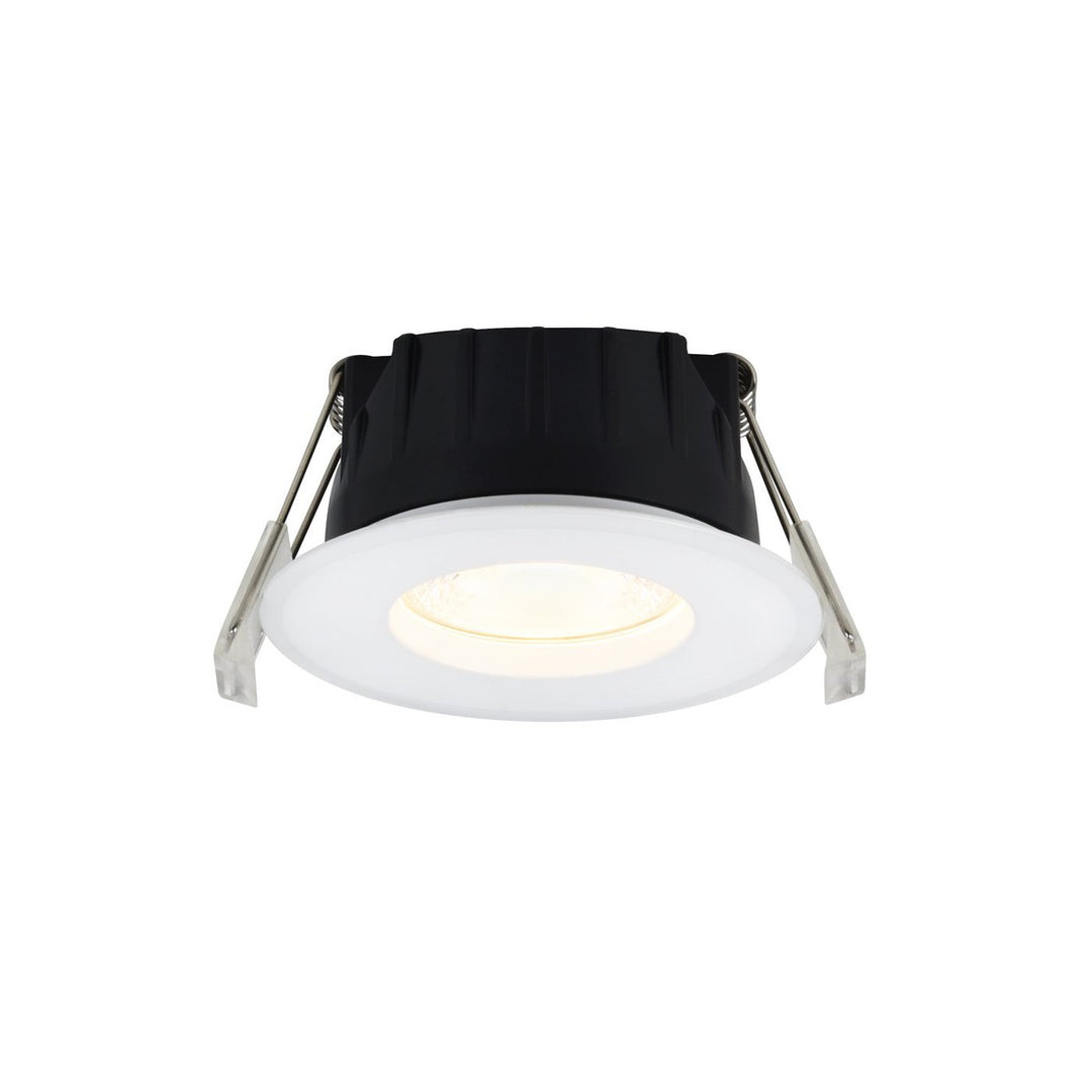 Rosalee lavtbyggende downlight 2700/3000/4000 Kelvin IP65 7W dimbar-Downlight lavtbyggende-Nordlux-Svart-2410200103-Lightup.no
