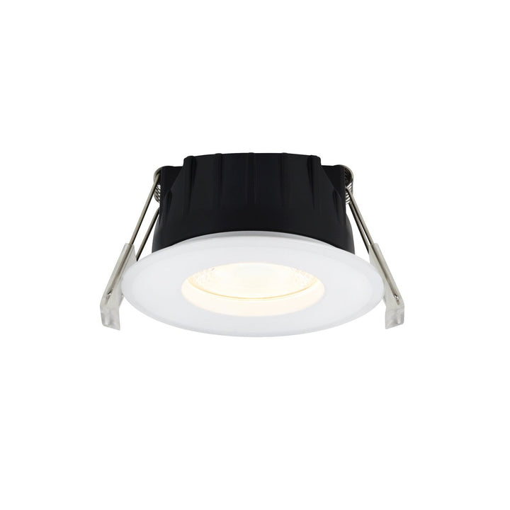 Rosalee lavtbyggende downlight 2700/3000/4000 Kelvin IP65 7W dimbar-Downlight lavtbyggende-Nordlux-Svart-2410200103-Lightup.no