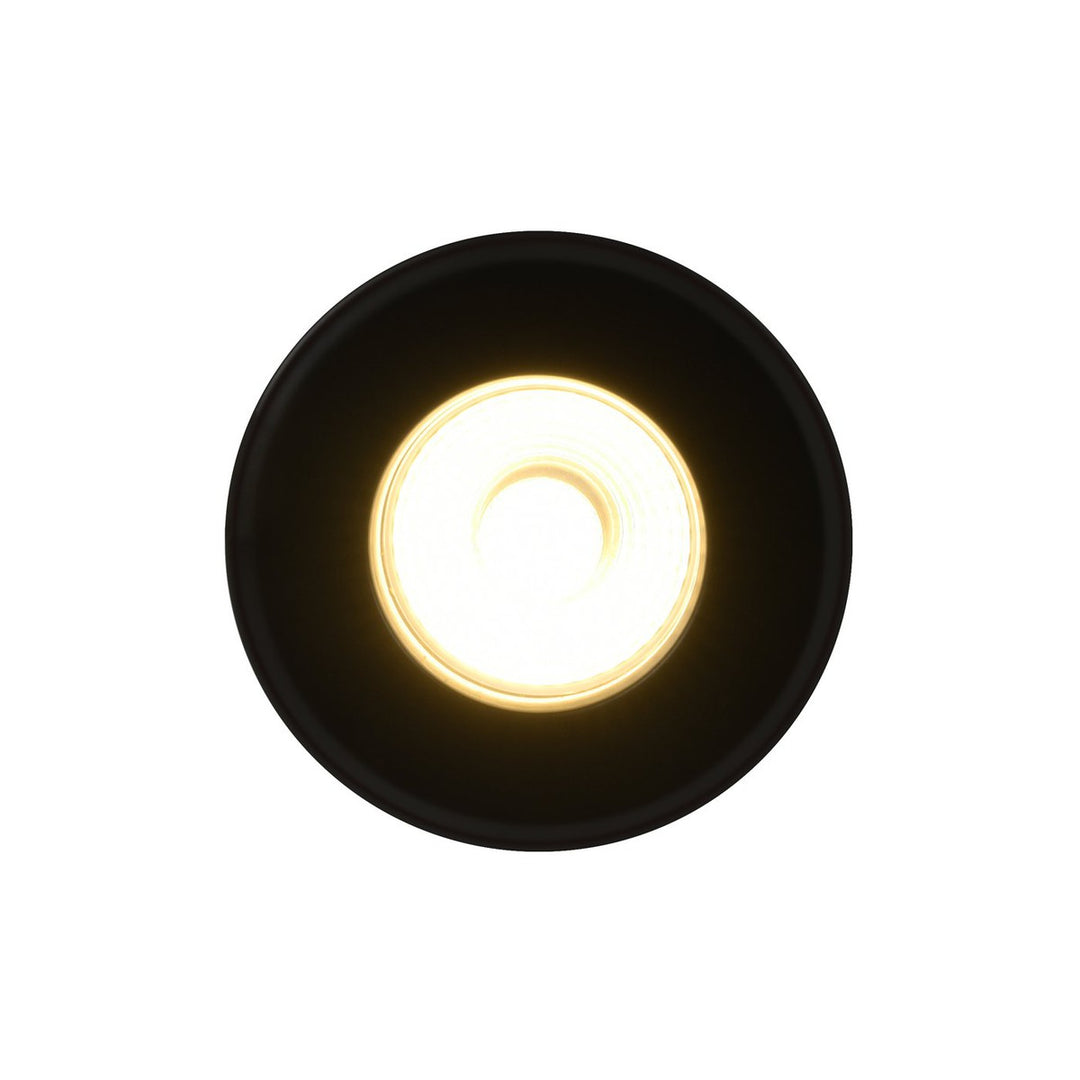 Rosalee lavtbyggende downlight 2700/3000/4000 Kelvin IP65 7W dimbar-Downlight lavtbyggende-Nordlux-Svart-2410200103-Lightup.no