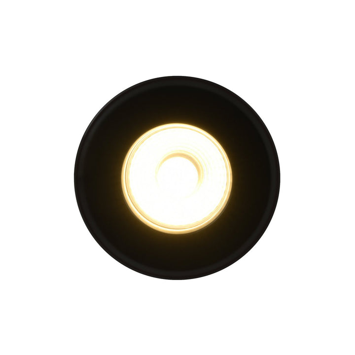 Rosalee lavtbyggende downlight 2700/3000/4000 Kelvin IP65 7W dimbar-Downlight lavtbyggende-Nordlux-Svart-2410200103-Lightup.no