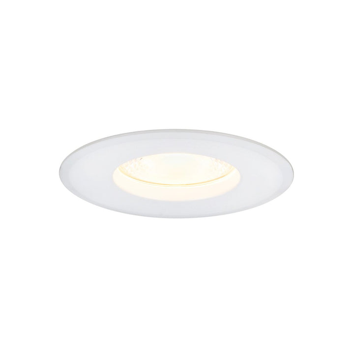 Rosalee lavtbyggende downlight 2700/3000/4000 Kelvin IP65 7W dimbar-Downlight lavtbyggende-Nordlux-Svart-2410200103-Lightup.no