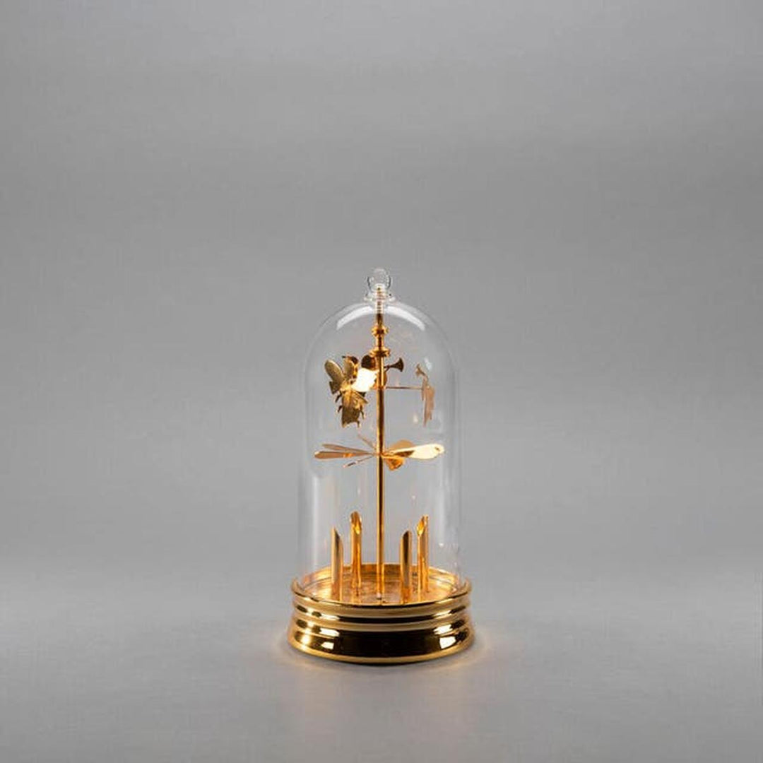 Roterende englespill-Julebelysning dekor og pynt-Konstsmide-Gullfarget-4319-800-Lightup.no