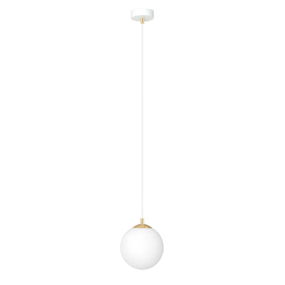 Royal takpendel - Hvit/Opal/Gullfarget-Takpendler-Emibig-1244/1-Lightup.no