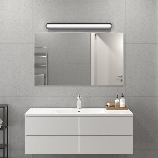 Royale vegglampe for baderom 60 cm 8W 3000 Kelvin - Dimbar-Baderomsbelysning vegglamper-Belid-Svart-56328672-Lightup.no
