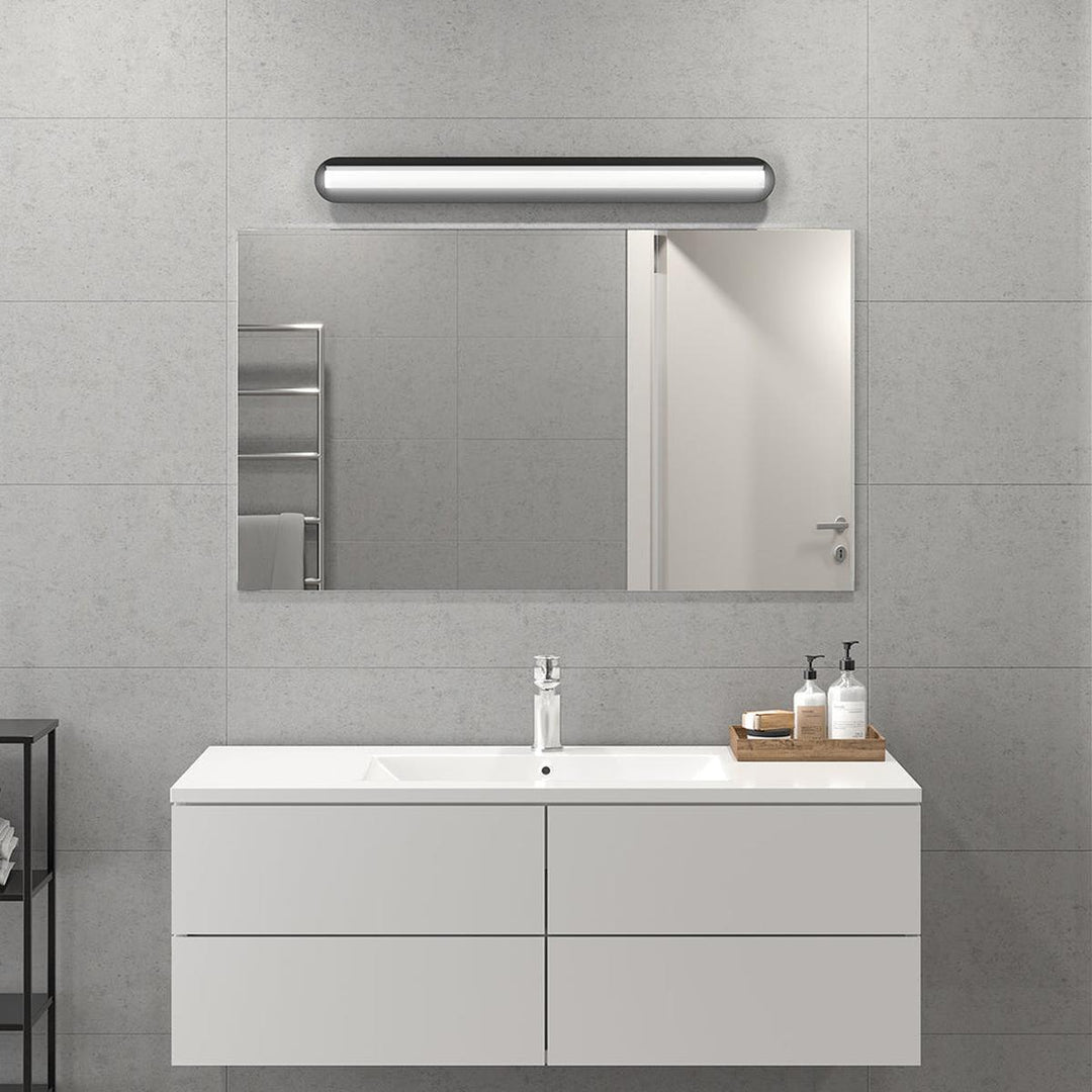 Royale vegglampe for baderom 80 cm 10W 3000 Kelvin - Dimbar-Baderomsbelysning vegglamper-Belid-Svart-56348672-Lightup.no