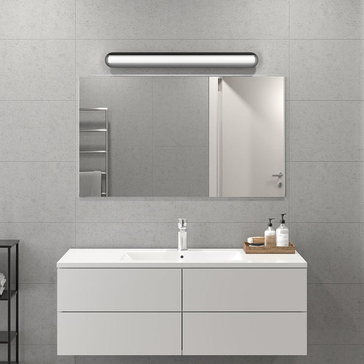 Royale vegglampe for baderom 80 cm 10W 3000 Kelvin - Dimbar-Baderomsbelysning vegglamper-Belid-Svart-56348672-Lightup.no