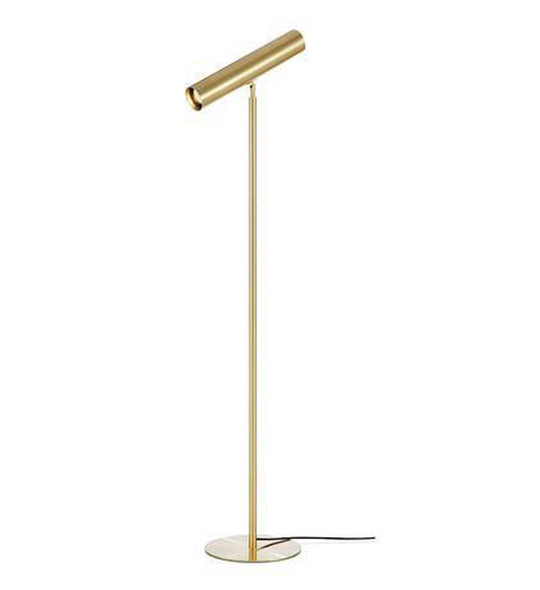 Ruben gulvlampe - Børstet Messing-Gulvlamper-Marksløjd-Messing-Mrk-107886-Lightup.no