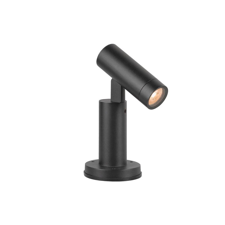 S-tube pullert 32 cm IP65-Utebelysning pullert-Slv-Svart-slv-1007651-Lightup.no