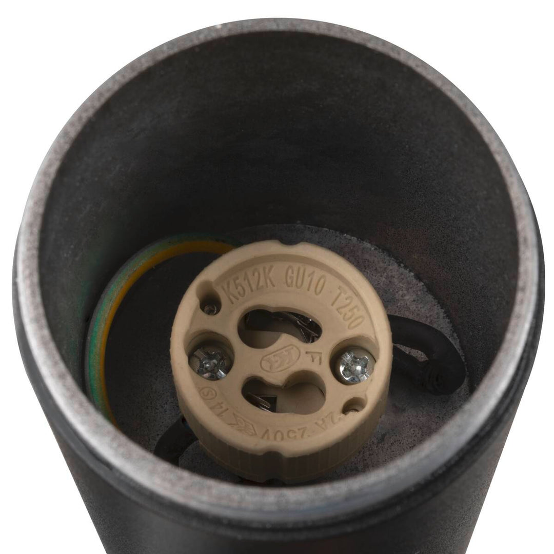 S-tube pullert 32 cm IP65-Utebelysning pullert-Slv-Svart-slv-1007651-Lightup.no
