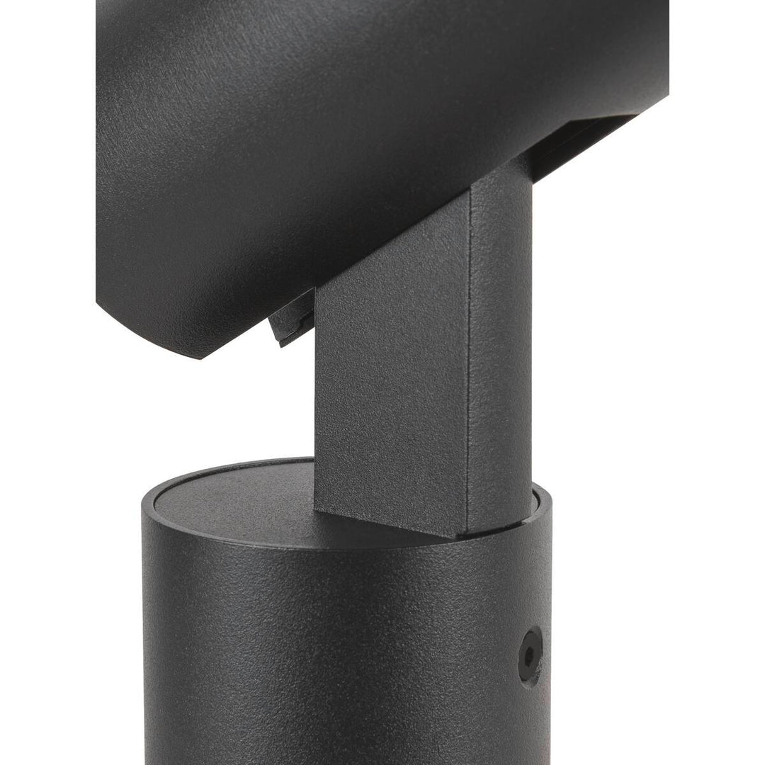 S-tube pullert 32 cm IP65-Utebelysning pullert-Slv-Svart-slv-1007651-Lightup.no