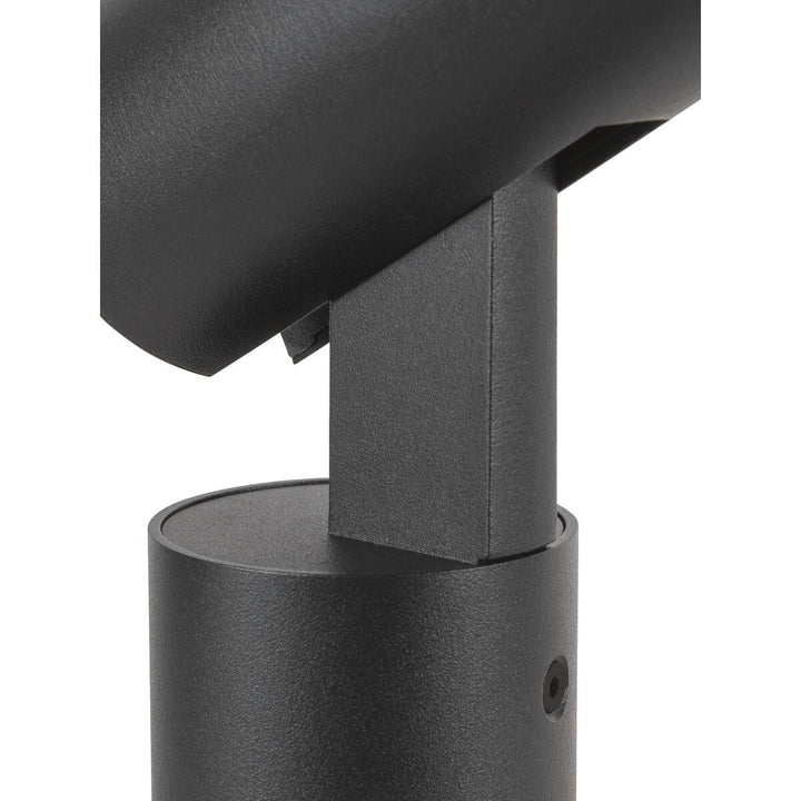S-tube pullert 32 cm IP65-Utebelysning pullert-Slv-Svart-slv-1007651-Lightup.no